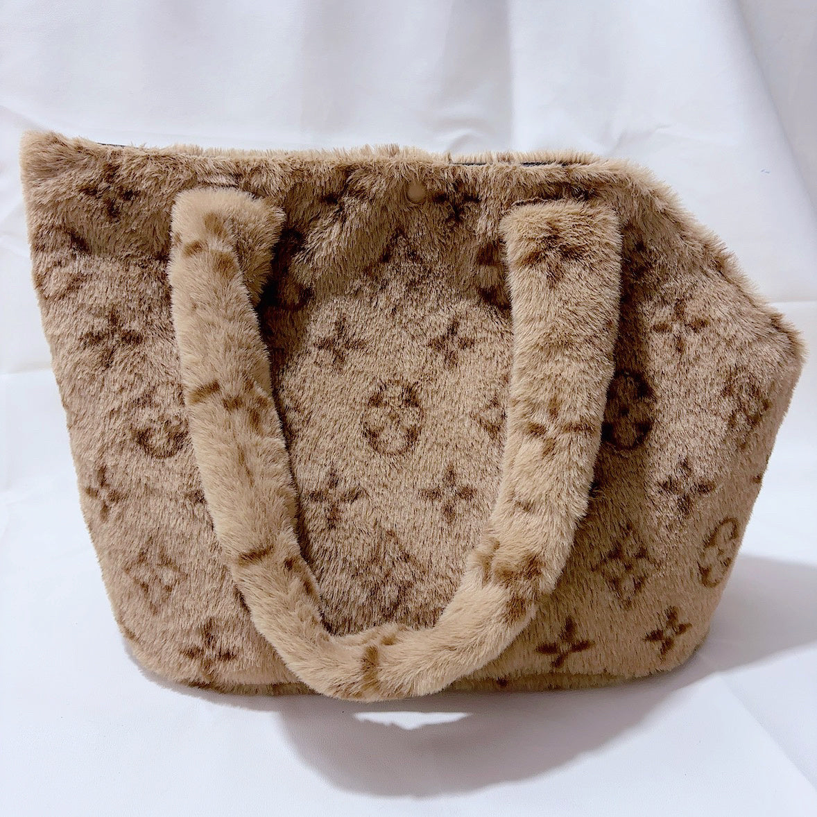 LV Faux Fur Bag
