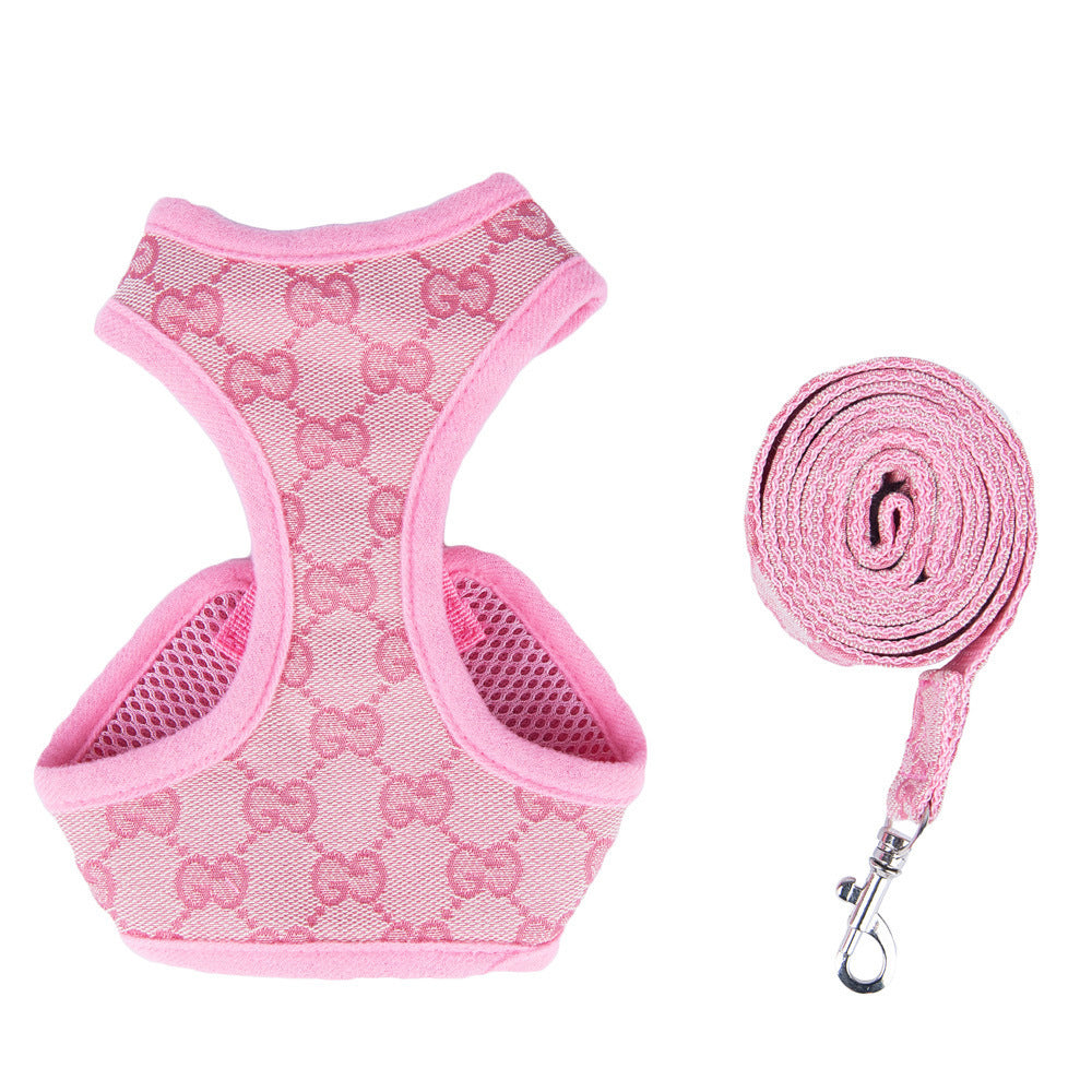 GG Pink Harness and Leash Set