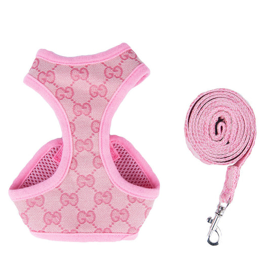 GG Pink Harness and Leash Set