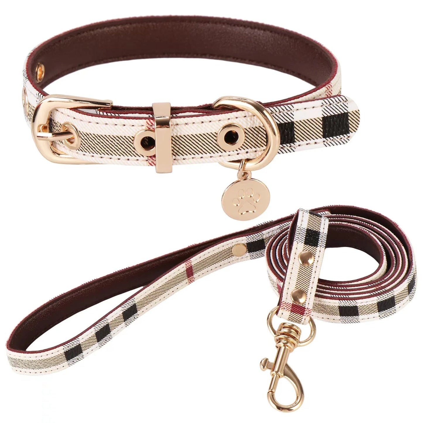 Furberry Collar and Leash Set