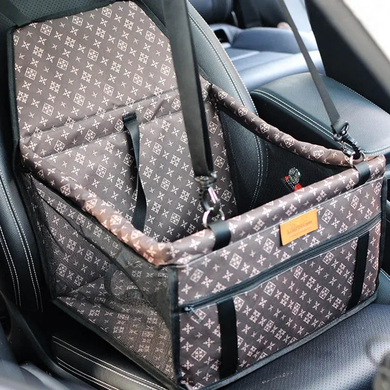 Luxe Brown Car Seat
