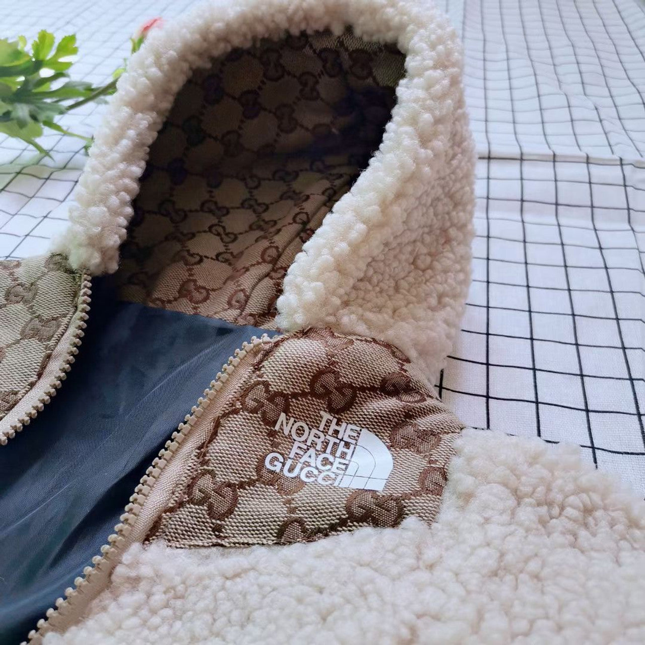 Pucci x Dog Face Coat